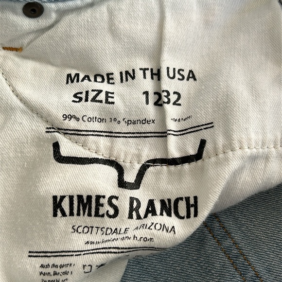 Women's Blue Flared Jeans - Picture 10 of 10